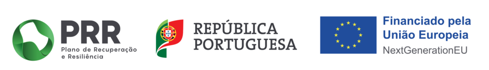 Financiado pelo PRR — Plano de Recuperação e Resiliência, República Portuguesa e União Europeia NextGenerationEU